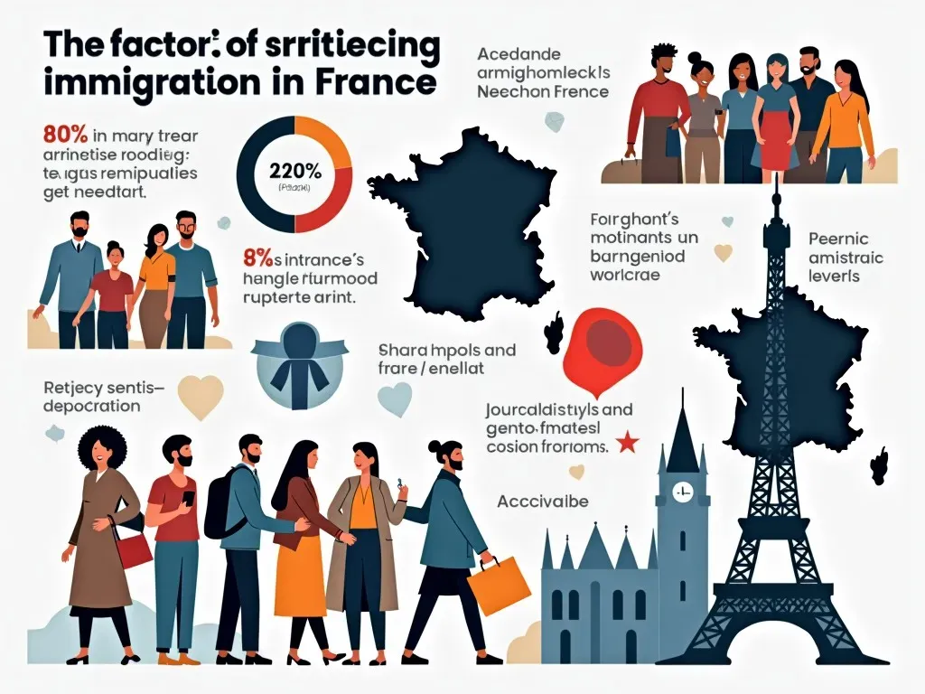 Facteurs influence immigration en France