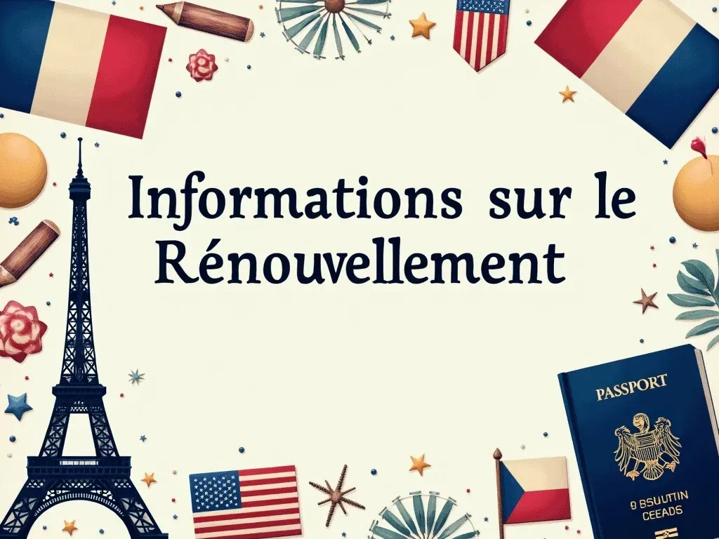 Informations sur le Renouvellement