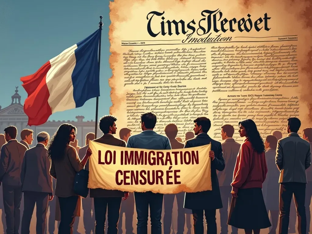 Loi immigration censurée