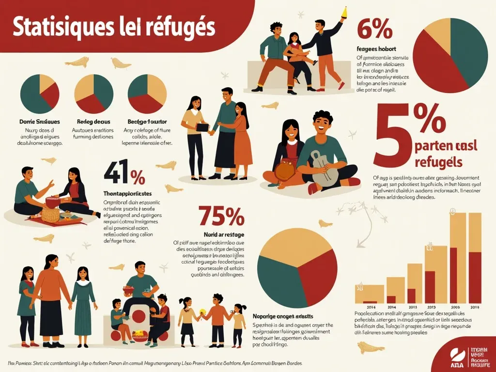 Statistiques sur les réfugiés